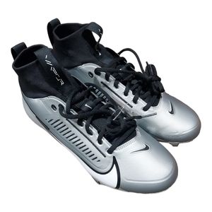 Nike Vapor Edge Pro 360 2 Grey Black Football Cleats SZ 8 Men's DA5456-002